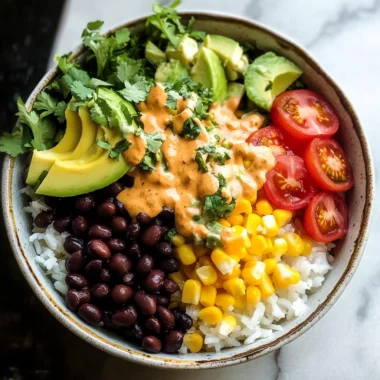 Black Bean Burrito Bowl