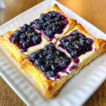 Blueberry Cream Cheese Puff Pastry