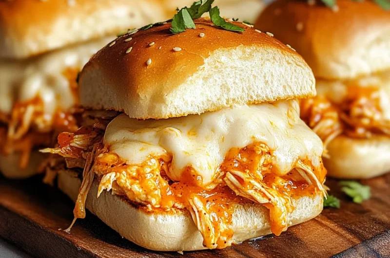 Buffalo Chicken Sliders