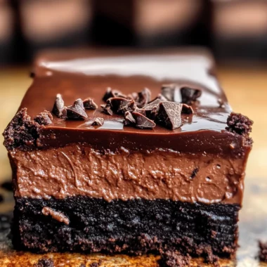Chocolate Cheesecake Bars