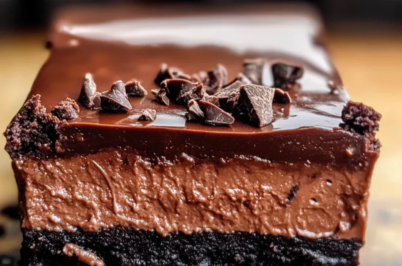 Chocolate Cheesecake Bars