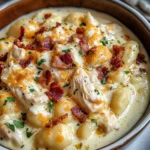 Creamy Crack Chicken Gnocchi