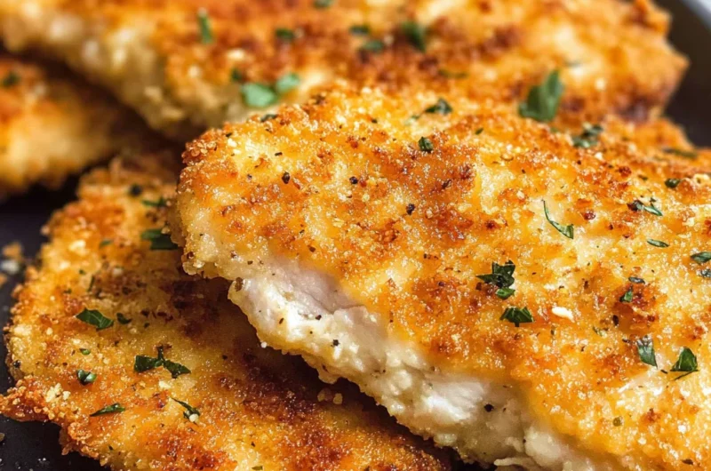 Crispy Air Fryer Chicken Cutlets
