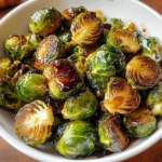 Crispy Honey Balsamic Brussels Sprouts