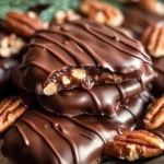 Easy Christmas Pecan Turtles