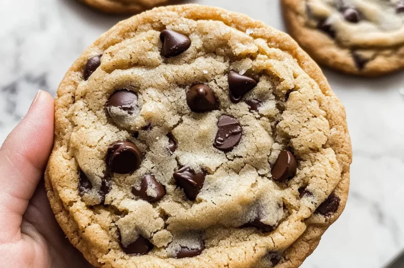 Giant Chocolate Chip Cookies