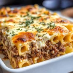 Greek Pastitsio (Baked Pasta with Ground Beef & Béchamel)