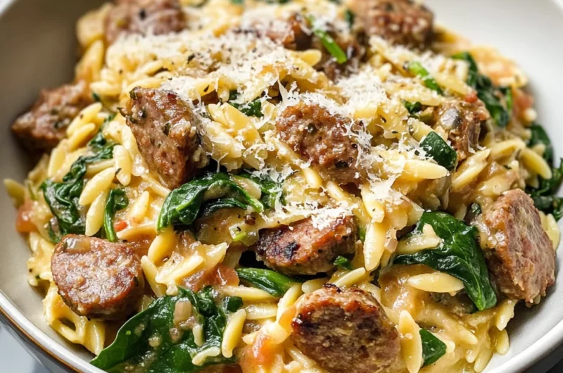 Italian Sausage Orzo