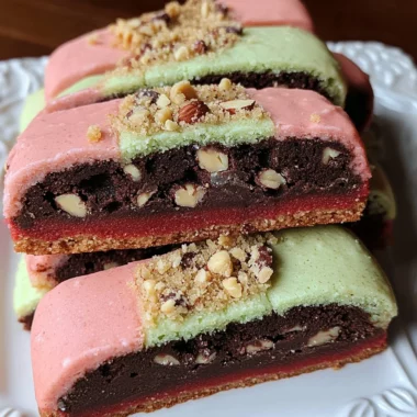 Italian Spumoni Cookies