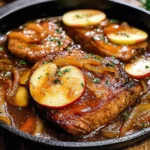 Juicy Apple Butter Pork Chops