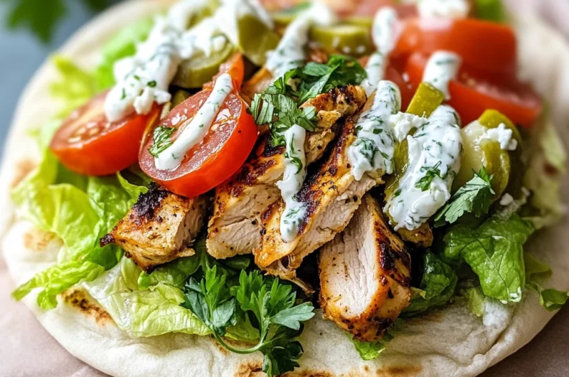 Mediterranean Chicken Gyros: A Delicious Recipe for Flavorful Meals