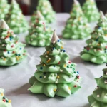 Meringue Christmas Trees
