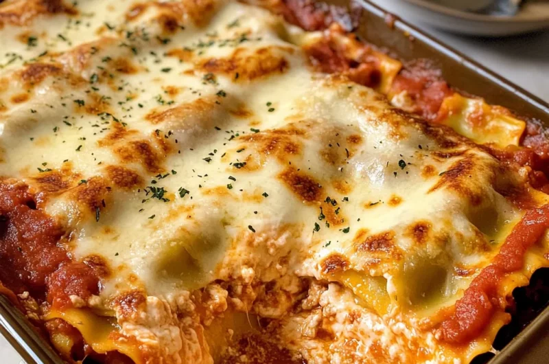 Million Dollar Ravioli Lasagna
