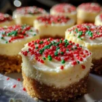 Mini Christmas Cheesecakes: 6 Irresistible Bites of Joy