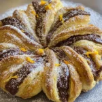 Nutella Puff Pastry Snowflake Recipe