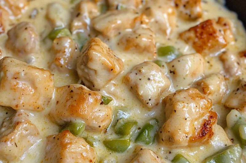 One Pan Keto Pollo Con Queso