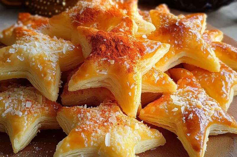 Parmesan & Paprika Cocktail Stars