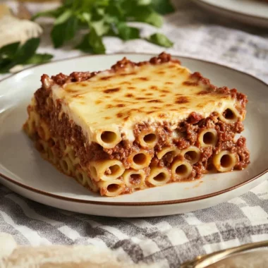 Pastitsio (Greek Lasagna)