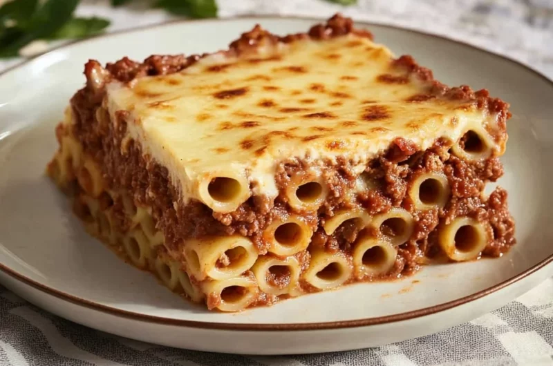 Pastitsio (Greek Lasagna)