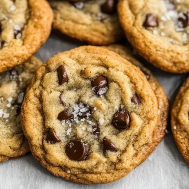Perfect, Soft and Chewy Chocolate Chip Cookies