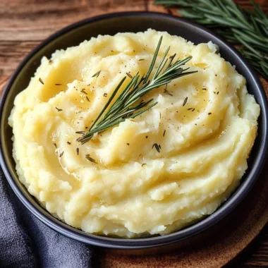 Rosemary Garlic Mashed Potatoes