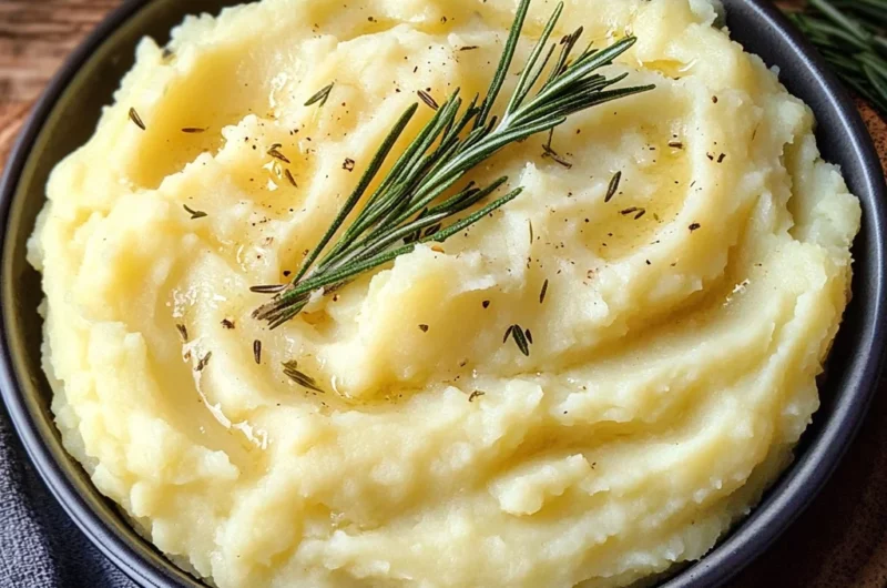 Rosemary Garlic Mashed Potatoes