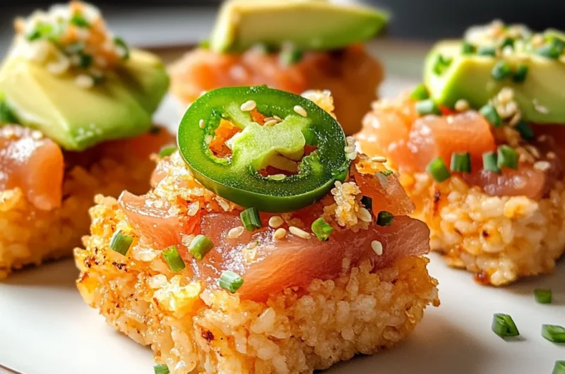 Spicy Tuna Crispy Rice