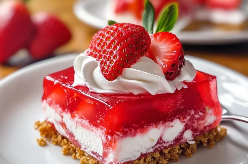 Strawberry Pretzel Salad