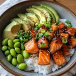 Teriyaki Salmon Sushi Bowl (GF)