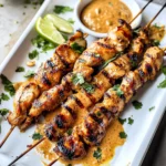 Thai Satay Chicken with Peanut Sauce