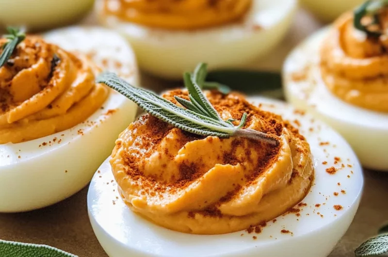 Thanksgiving Deviled Eggs Recipe