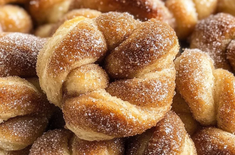 Vegan Cinnamon Sugar Knots