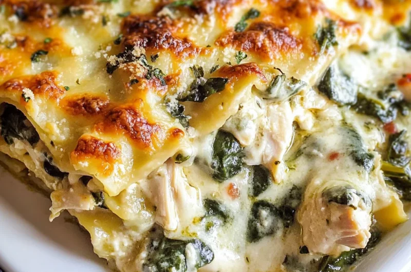 White Chicken Lasagna Recipe