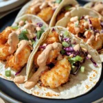 Air Fryer Bang Bang Shrimp Tacos