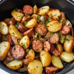 Air Fryer Potatoes and Sausage