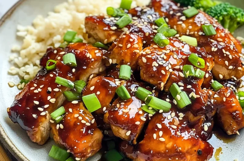 Air Fryer Teriyaki Chicken