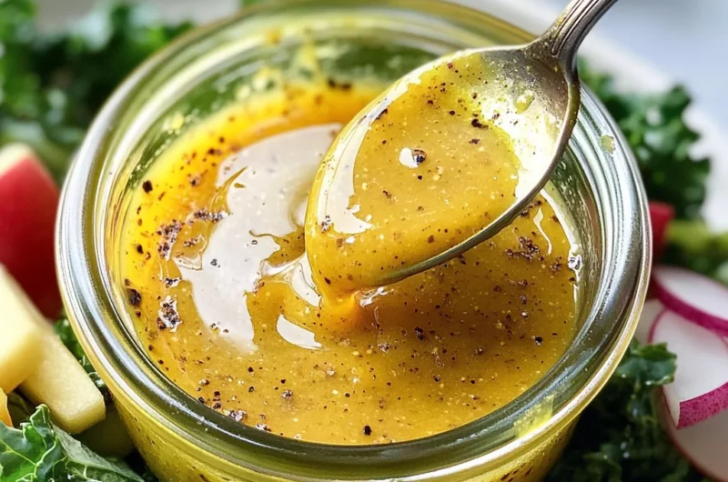 Apple Cider And Dijon Mustard Vinaigrette