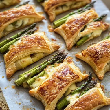 Asparagus Puff Pastry Bundles