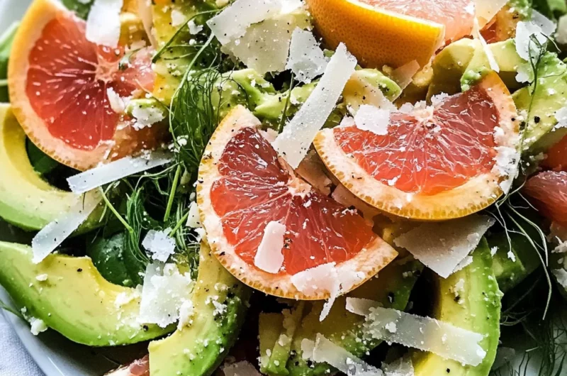 Avocado, Grapefruit and Fennel Salad
