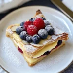 Berry Custard Pastry with Italian Crema Pasticcera