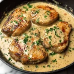 Boursin Pork Chops