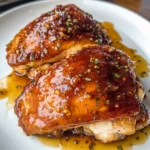 Brown Sugar Dijon Chicken Thighs