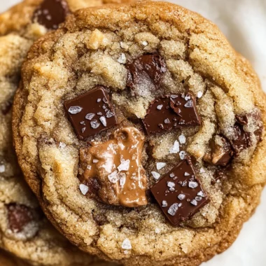 Browned Butter Toffee Chocolate Chip Cookies