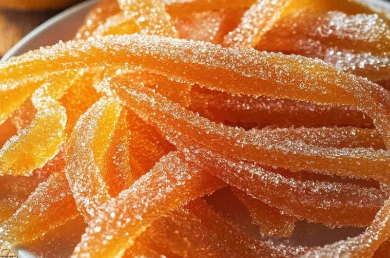 Candied Grapefruit Peel