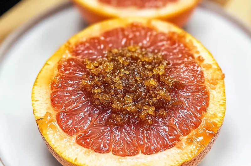 Caramelized Brown Sugar Grapefruit