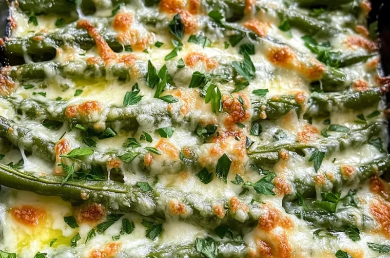 Cheesy Garlic Green Beans: An Amazing Ultimate Recipe