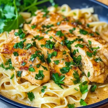 Chicken with Buttered Noodles