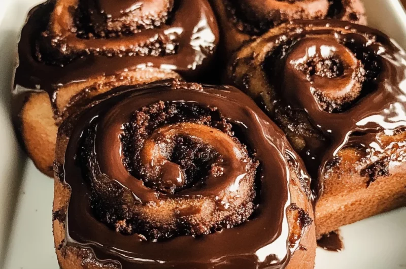 Chocolate Cinnamon Rolls
