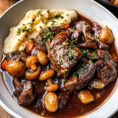 Classic Beef Bourguignon Recipe