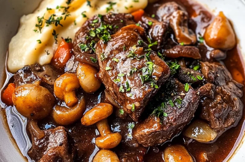 Classic Beef Bourguignon Recipe